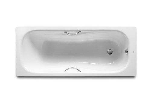 Стальная ванна Roca Princess 150x75 с ручками 2204E0000 - фото 20590