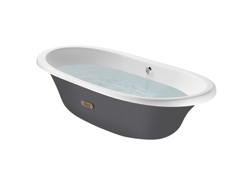 Чугунная ванна Roca NewCast Grey 170x85 - фото 20623