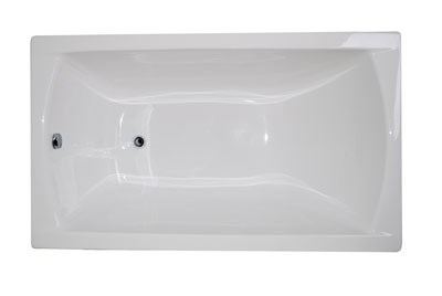 Акриловая ванна 1Marka Modern 120x70 без гидромассажа - фото 20699