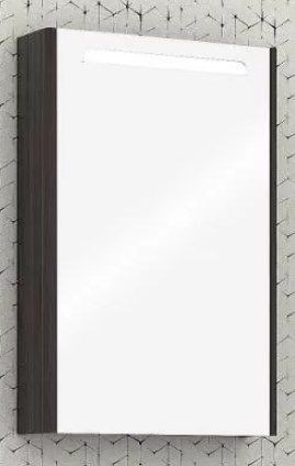 Зеркальный шкаф Акватон Сильва 50 дуб макиато 1A215502SIW5L - фото 24261