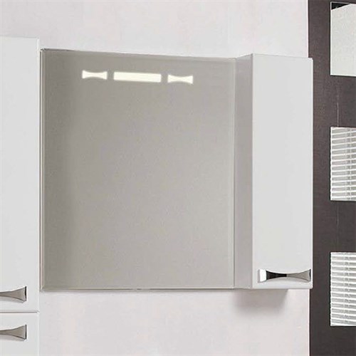 Зеркало-шкаф Акватон Диор 80 (белый) - фото 25312