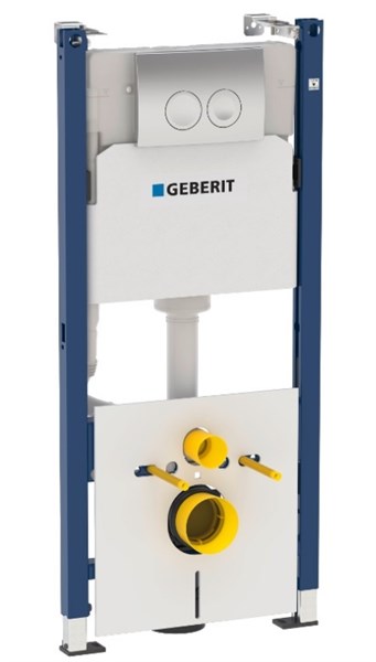 Комплект Geberit Duofix 458.121.21.1 UP100 для подвесного унитаза - фото 25559