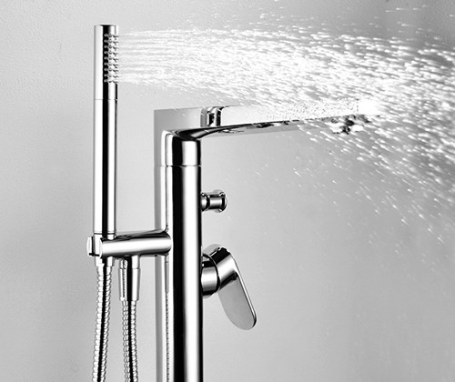 Напольный смеситель для ванны и душа WasserKRAFT Dinkel 5821 - фото 25915