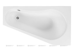 Акриловая ванна Aquanet Brize 160x90 R без гидромассажа