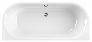 Акриловая ванна Cezares METAURO WALL 180х80