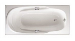 Чугунная ванна Jacob Delafon Adagio 170x80 с ручками E2910