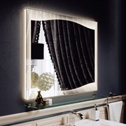 Зеркало с LED подсветкой Alavann Monaco 80x80