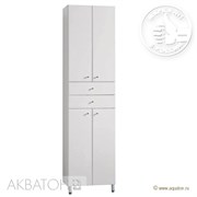 Шкаф-колонна Акватон Симпл 2С 1A122303SL010 33657006