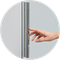 Душевая дверь в нишу WasserKRAFT Alme 15R05 89517632 - фото 11239 Душевая дверь в нишу WasserKRAFT Alme 15R05 89517632 - фото 11239