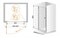 Душевая дверь Cezares ELENA-W-B-11-100+90-C-Cr 82072448 - фото 11484 Душевая дверь Cezares ELENA-W-B-11-100+90-C-Cr 82072448 - фото 11484