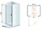 Душевая дверь Cezares FONTANO-B-1-90-Pi-Cr 62752535 - фото 11906 Душевая дверь Cezares FONTANO-B-1-90-Pi-Cr 62752535 - фото 11906