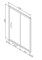 Душевая дверь в нишу Bliss L Solo Slide 120 W53S-1201190MT 23417403 - фото 12705 Душевая дверь в нишу Bliss L Solo Slide 120 W53S-1201190MT 23417403 - фото 12705