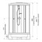 Душевая кабина Triton Стандарт В3 90х90 61659414 - фото 13547 Душевая кабина Triton Стандарт В3 90х90 61659414 - фото 13547