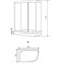 Душевая кабина Timo Ilma 902L 120x80 46864452 - фото 13764 Душевая кабина Timo Ilma 902L 120x80 46864452 - фото 13764