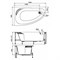 Акриловая ванна Roca MERIDA 170х100 R ZRU9302993 108461871 - фото 17126 Акриловая ванна Roca MERIDA 170х100 R ZRU9302993 108461871 - фото 17126