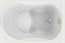 Акриловая ванна BAS Рио 105х70  без гидромассажа - фото 18704