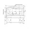Акриловая ванна Aquanet Borneo 170x90 R без гидромассажа 50262876 - фото 19058 Акриловая ванна Aquanet Borneo 170x90 R без гидромассажа 50262876 - фото 19058
