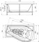 Акриловая ванна Radomir Миранда (168х95) без гидромассажа 27320562