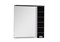 Зеркальный шкаф Aquanet Доминика 80 чёрно-белый - фото 24954