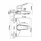 Смеситель для ванны и душа Aquanet Aura SD20081 112284464 - фото 28410 Смеситель для ванны и душа Aquanet Aura SD20081 112284464 - фото 28410
