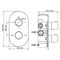 Термостатический смеситель для ванны и душа WasserKRAFT Berkel 4844 94958715 - фото 28443 Термостатический смеситель для ванны и душа WasserKRAFT Berkel 4844 94958715 - фото 28443