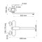Смеситель для ванны и душа WasserKRAFT Dinkel 5802L 94838609 - фото 28646 Смеситель для ванны и душа WasserKRAFT Dinkel 5802L 94838609 - фото 28646