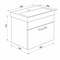 Тумба под умывальник IDDIS Mirro 50 белый NMIR50Wi95 86617400