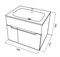 Тумба с умывальником AM.PM Inspire 60 (две дверцы) M50FHX0602WG 23853202 - фото 35754 Тумба с умывальником AM.PM Inspire 60 (две дверцы) M50FHX0602WG 23853202 - фото 35754