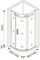 Душевой уголок BAS ALTAIR R-90-C-CH 90x90 109002175 - фото 5178 Душевой уголок BAS ALTAIR R-90-C-CH 90x90 109002175 - фото 5178