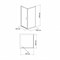 Душевой уголок без поддона BandHours Frenk/Side-Glass 109 100х90 102989841 - фото 5484 Душевой уголок без поддона BandHours Frenk/Side-Glass 109 100х90 102989841 - фото 5484