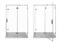 Душевой уголок Aquanet Beta NWD1231 150x80 L прозрачное стекло 98760510 - фото 5626 Душевой уголок Aquanet Beta NWD1231 150x80 L прозрачное стекло 98760510 - фото 5626
