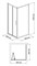 Душевой уголок без поддона BandHours Snow/Side-Glass 88 80х80 61377816