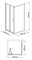 Душевой уголок без поддона BandHours Snow/Side-Glass 810 80х100 61377780