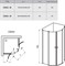 Душевой уголок Ravak Chrome CSKK4-90 сатин+транспарент 50901034 - фото 8396 Душевой уголок Ravak Chrome CSKK4-90 сатин+транспарент 50901034 - фото 8396